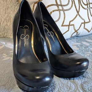 Jessica Simpson Black Heels